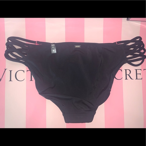 Victoria's Secret PINK Swim Strappy Bikini Bottom - Picture 7 of 8
